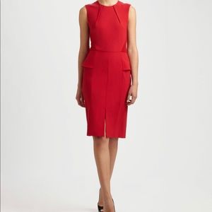 Rachel Roy Red Peplum Business Dress ❤️